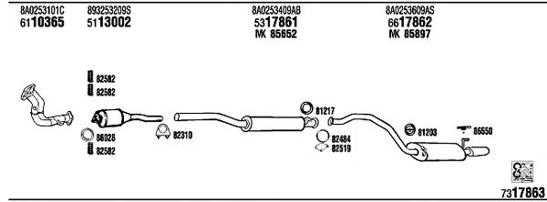 Exhaust System AD80443