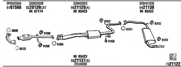 Exhaust System MA41207