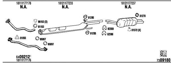 Exhaust System BW62802