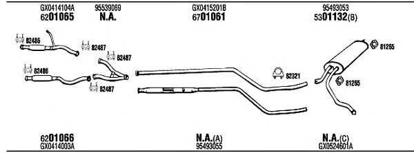 Exhaust System CI60005D