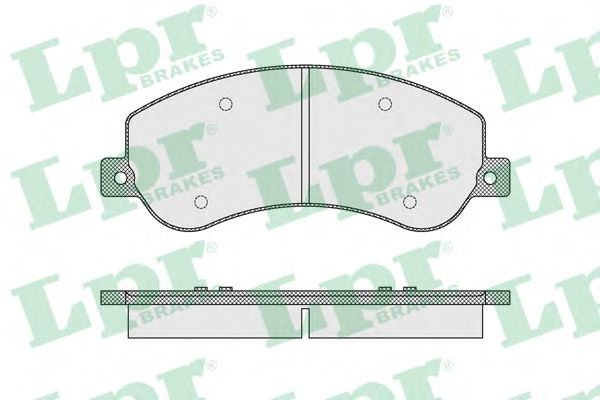Brake Pad Set, disc brake 05P1679