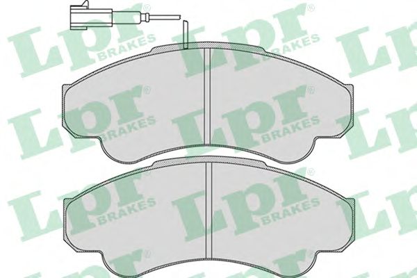 Brake Pad Set, disc brake 05P967
