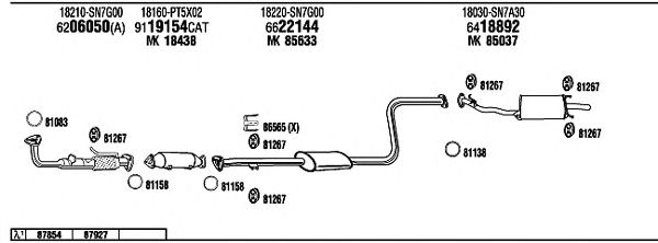 Exhaust System HO60084