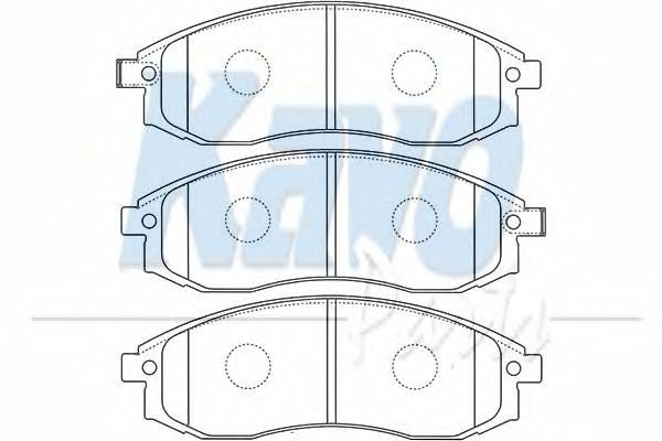 Brake Pad Set, disc brake BP-5535