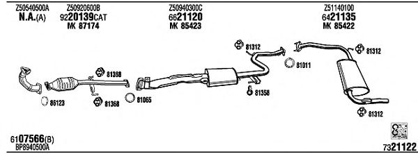 Exhaust System MA41206