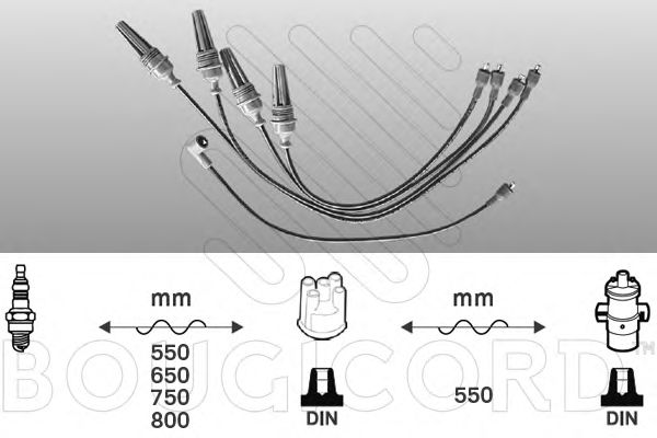 Ignition Cable Kit 3373