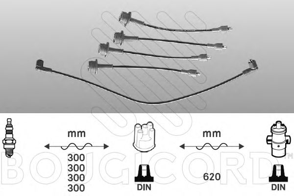 Ignition Cable Kit 4013