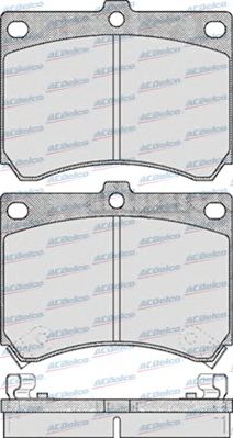 Brake Pad Set, disc brake AC462281D