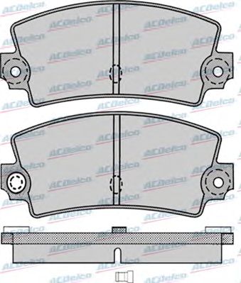 Brake Pad Set, disc brake AC522687D