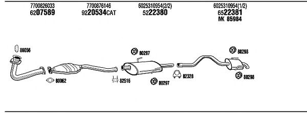 Exhaust System RE93249