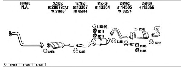 Exhaust System VO94033
