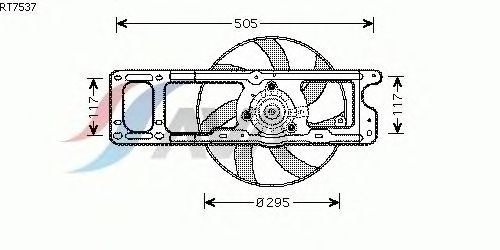 Fan, motor sogutmasi RT7537