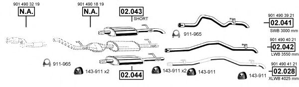 Exhaust System ME012335