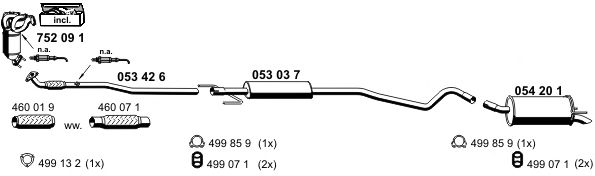 Exhaust System 050896