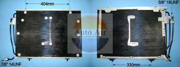 Condensator, airconditioning 16-6586