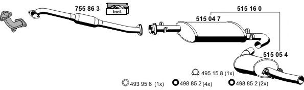 Exhaust System 080063