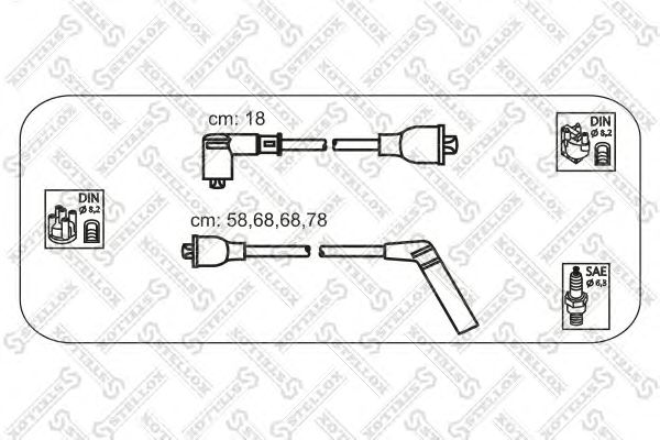 Ignition Cable Kit 10-38225-SX