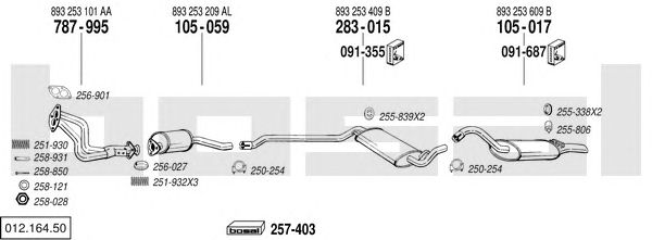 Exhaust System 012.164.50