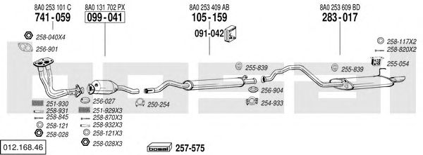 Exhaust System 012.168.46