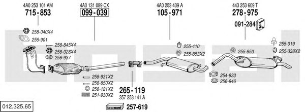 Exhaust System 012.325.65