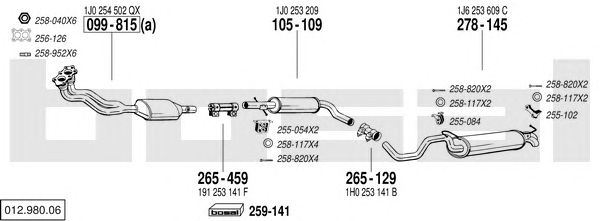 Exhaust System 012.980.06