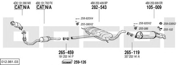 Exhaust System 012.981.03