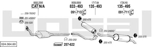 Exhaust System 024.064.60