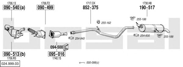 Exhaust System 024.999.03