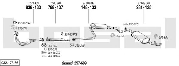 Exhaust System 032.173.66