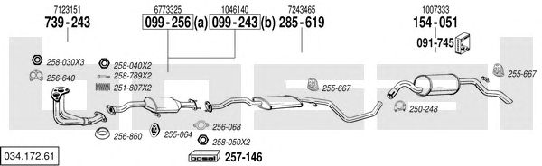 Exhaust System 034.172.61