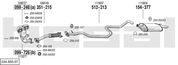 Exhaust System 034.950.07