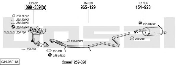 Exhaust System 034.960.48