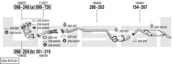 Exhaust System 034.970.61