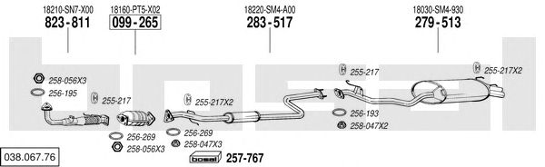 Exhaust System 038.067.76