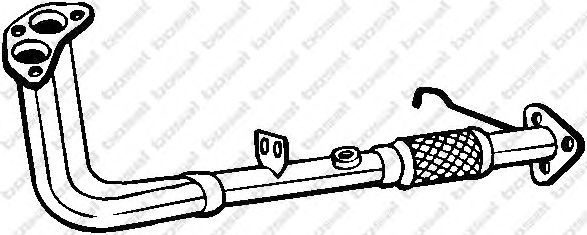 Exhaust Pipe 823-905