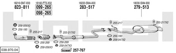 Exhaust System 038.970.04
