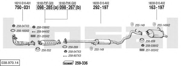 Exhaust System 038.970.14