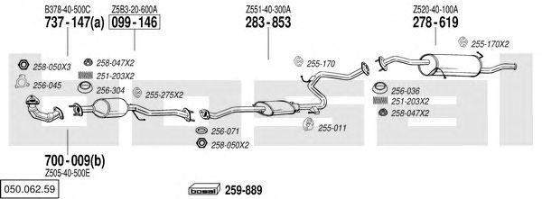 Exhaust System 050.062.59