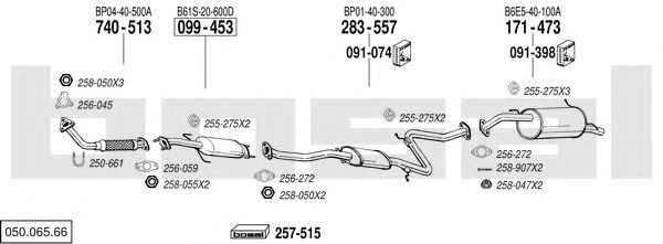 Exhaust System 050.065.66