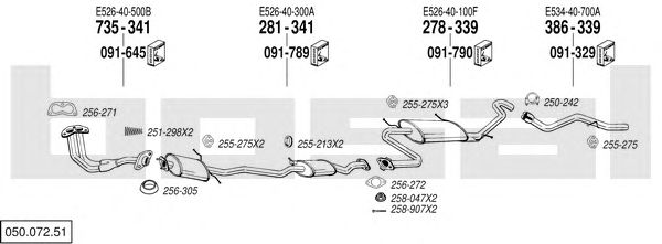 Exhaust System 050.072.51
