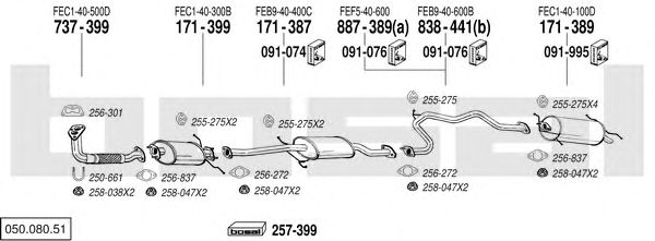 Exhaust System 050.080.51