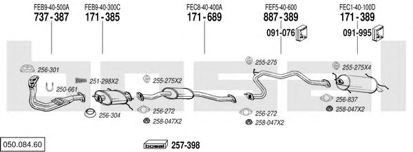 Exhaust System 050.084.60