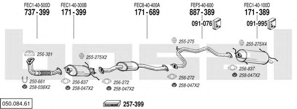 Exhaust System 050.084.61