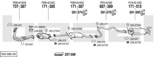 Exhaust System 050.086.00