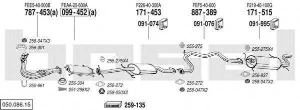 Exhaust System 050.086.15