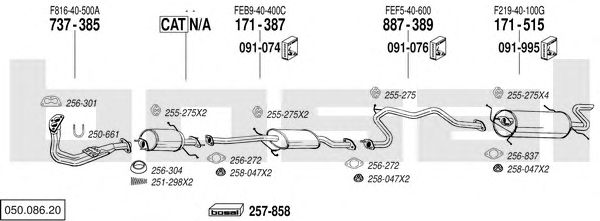 Exhaust System 050.086.20