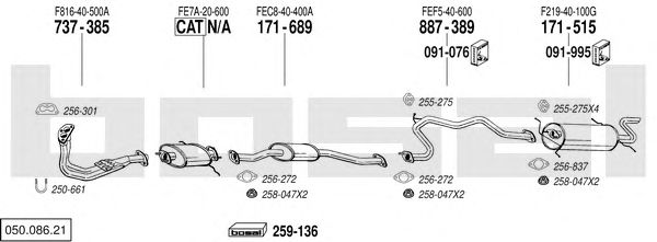Exhaust System 050.086.21