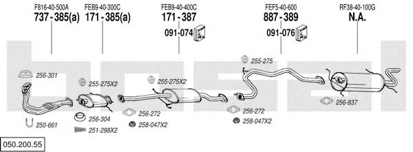 Exhaust System 050.200.55
