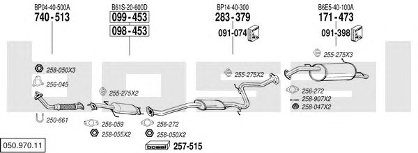 Exhaust System 050.970.11