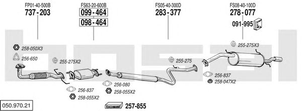 Exhaust System 050.970.21